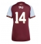 Aston Villa Pau Torres #14 Replika Hjemmedrakt Dame 2025-26 Kortermet