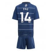 Aston Villa Pau Torres #14 Replika Tredjedrakt Barn 2024-25 Kortermet (+ bukser)