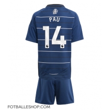 Aston Villa Pau Torres #14 Replika Tredjedrakt Barn 2024-25 Kortermet (+ bukser)