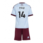 Aston Villa Pau Torres #14 Replika Tredjedrakt Barn 2026-27 Kortermet (+ bukser)