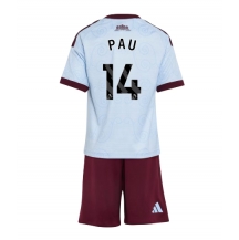 Aston Villa Pau Torres #14 Replika Tredjedrakt Barn 2026-27 Kortermet (+ bukser)
