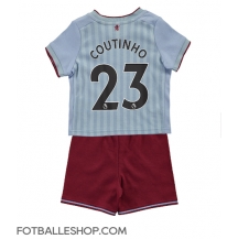 Aston Villa Philippe Coutinho #23 Replika Bortedrakt Barn 2022-23 Kortermet (+ bukser)