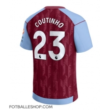 Aston Villa Philippe Coutinho #23 Replika Hjemmedrakt 2023-24 Kortermet