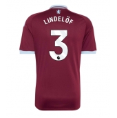 Aston Villa Victor Lindelof #3 Replika Hjemmedrakt 2026-27 Kortermet