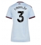Aston Villa Victor Lindelof #3 Replika Tredjedrakt Dame 2026-27 Kortermet
