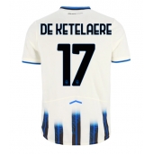 Atalanta Charles De Ketelaere #17 Replika Bortedrakt 2025-26 Kortermet