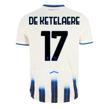 Atalanta Charles De Ketelaere #17 Replika Bortedrakt 2025-26 Kortermet