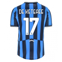 Atalanta Charles De Ketelaere #17 Replika Hjemmedrakt 2025-26 Kortermet