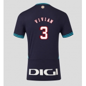 Athletic Bilbao Dani Vivian #3 Replika Bortedrakt 2025-26 Kortermet