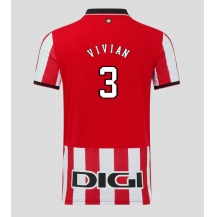 Athletic Bilbao Dani Vivian #3 Replika Hjemmedrakt 2025-26 Kortermet