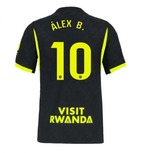 Atletico Madrid Alex Baena #10 Replika Bortedrakt 2026-27 Kortermet Atletico Madrid Alex Baena #10 Replika Bortedrakt 2026-27 Kortermet