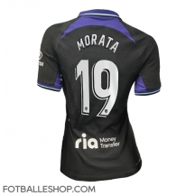 Atletico Madrid Alvaro Morata #19 Replika Bortedrakt Dame 2022-23 Kortermet
