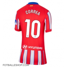 Atletico Madrid Angel Correa #10 Replika Hjemmedrakt Dame 2024-25 Kortermet