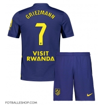 Atletico Madrid Antoine Griezmann #7 Replika Bortedrakt Barn 2025-26 Kortermet (+ bukser)