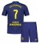 Atletico Madrid Antoine Griezmann #7 Replika Bortedrakt Barn 2025-26 Kortermet (+ bukser)