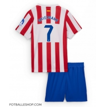 Atletico Madrid Antoine Griezmann #7 Replika Hjemmedrakt Barn 2025-26 Kortermet (+ bukser)