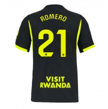 Atletico Madrid Cristian Romero #21 Replika Bortedrakt 2026-27 Kortermet