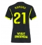 Atletico Madrid Cristian Romero #21 Replika Bortedrakt Dame 2026-27 Kortermet