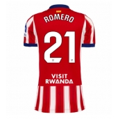 Atletico Madrid Cristian Romero #21 Replika Hjemmedrakt Dame 2026-27 Kortermet