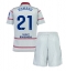 Atletico Madrid Cristian Romero #21 Replika Tredjedrakt Barn 2026-27 Kortermet (+ bukser)