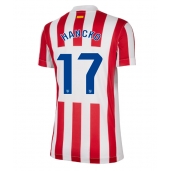 Atletico Madrid David Hancko #17 Replika Hjemmedrakt Dame 2025-26 Kortermet