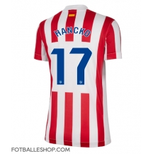 Atletico Madrid David Hancko #17 Replika Hjemmedrakt Dame 2025-26 Kortermet