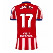 Atletico Madrid David Hancko #17 Replika Hjemmedrakt Dame 2026-27 Kortermet