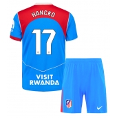 Atletico Madrid David Hancko #17 Replika Tredjedrakt Barn 2025-26 Kortermet (+ bukser)