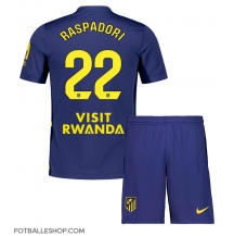 Atletico Madrid Giacomo Raspadori #22 Replika Bortedrakt Barn 2025-26 Kortermet (+ bukser)