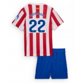 Atletico Madrid Giacomo Raspadori #22 Replika Hjemmedrakt Barn 2025-26 Kortermet (+ bukser)