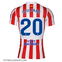 Atletico Madrid Giuliano Simeone #20 Replika Hjemmedrakt 2025-26 Kortermet