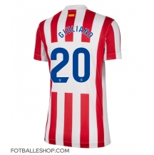 Atletico Madrid Giuliano Simeone #20 Replika Hjemmedrakt Dame 2025-26 Kortermet