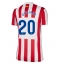 Atletico Madrid Giuliano Simeone #20 Replika Hjemmedrakt Dame 2025-26 Kortermet