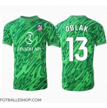 Atletico Madrid Jan Oblak #13 Keeper Replika Bortedrakt 2024-25 Kortermet