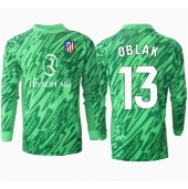 Atletico Madrid Jan Oblak #13 Keeper Replika Bortedrakt 2024-25 Langermet