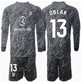 Atletico Madrid Jan Oblak #13 Keeper Replika Hjemmedrakt Barn 2024-25 Langermet (+ bukser)