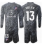 Atletico Madrid Jan Oblak #13 Keeper Replika Hjemmedrakt Barn 2024-25 Langermet (+ bukser)