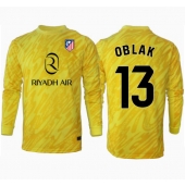 Atletico Madrid Jan Oblak #13 Keeper Replika Tredjedrakt 2024-25 Langermet