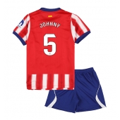 Atletico Madrid Johnny Cardoso #5 Replika Hjemmedrakt Barn 2026-27 Kortermet (+ bukser)