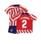 Atletico Madrid Jose Gimenez #2 Replika Hjemmedrakt Barn 2022-23 Kortermet (+ bukser)