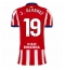 Atletico Madrid Julian Alvarez #19 Replika Hjemmedrakt Dame 2026-27 Kortermet