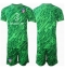 Atletico Madrid Keeper Replika Bortedrakt Barn 2024-25 Kortermet (+ bukser)