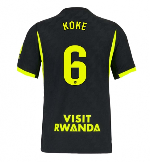 Atletico Madrid Koke #6 Replika Bortedrakt 2026-27 Kortermet Atletico Madrid Koke #6 Replika Bortedrakt 2026-27 Kortermet