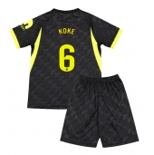 Atletico Madrid Koke #6 Replika Bortedrakt Barn 2026-27 Kortermet (+ bukser)