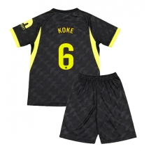 Atletico Madrid Koke #6 Replika Bortedrakt Barn 2026-27 Kortermet (+ bukser)