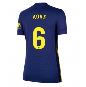 Atletico Madrid Koke #6 Replika Bortedrakt Dame 2025-26 Kortermet