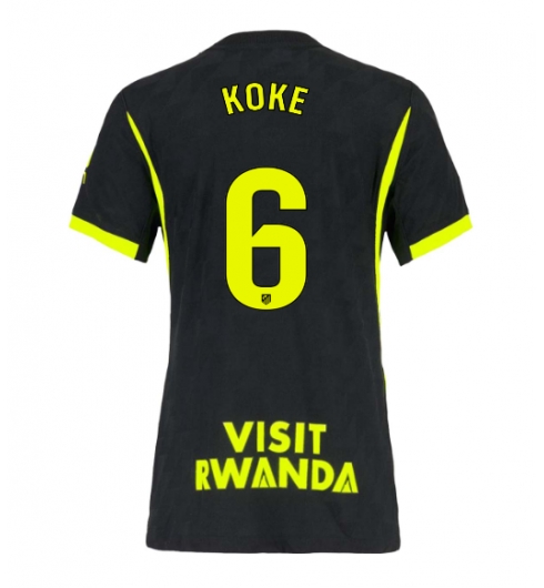 Atletico Madrid Koke #6 Replika Bortedrakt Dame 2026-27 Kortermet Atletico Madrid Koke #6 Replika Bortedrakt Dame 2026-27 Kortermet