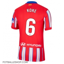 Atletico Madrid Koke #6 Replika Hjemmedrakt 2024-25 Kortermet