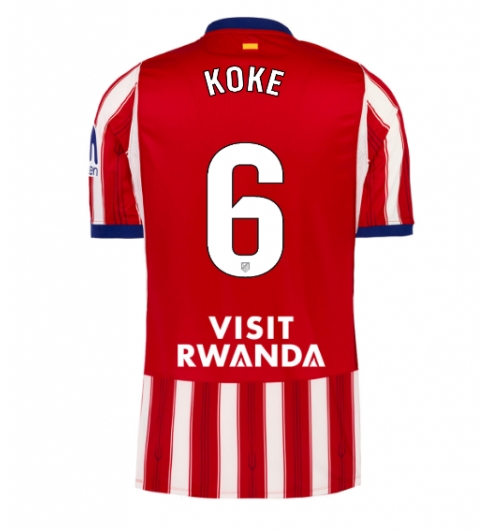 Atletico Madrid Koke #6 Replika Hjemmedrakt 2026-27 Kortermet Atletico Madrid Koke #6 Replika Hjemmedrakt 2026-27 Kortermet