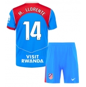 Atletico Madrid Marcos Llorente #14 Replika Tredjedrakt Barn 2025-26 Kortermet (+ bukser)